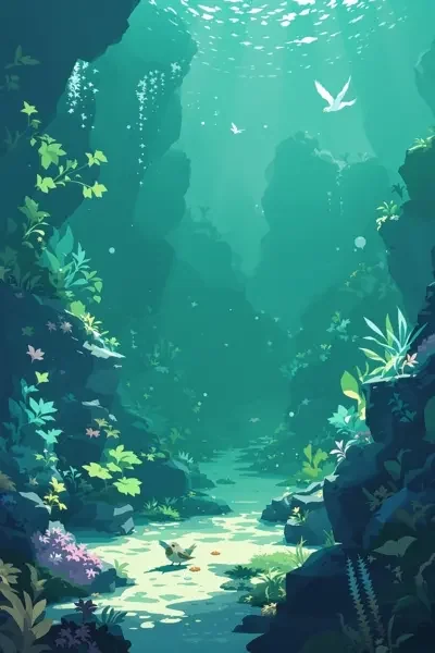 深海青鸟 海报
