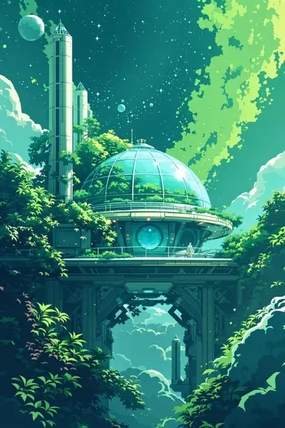 星际绿洲 海报