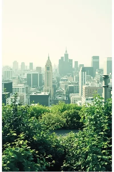 城市深呼吸 海报